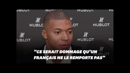 Ballon d'or 2018: Kylian Mbappé croit en ses chances