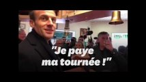 Macron a eu du mal à engager la conversation dans ce PMU près de Lens