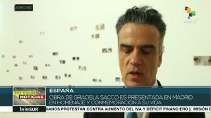 España: exposición en Madrid rinde homenaje a Graciela Sacco