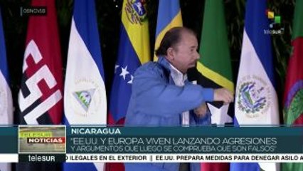 Ortega rechaza actitudes colonizadoras de Europa en América Latina