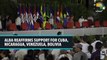 ALBA Reaffirms Support For Cuba, Nicaragua, Venezuela, Bolivia