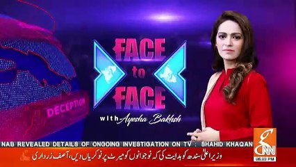 Face to Face with Ayesha Bakhsh  – 9th November 2018