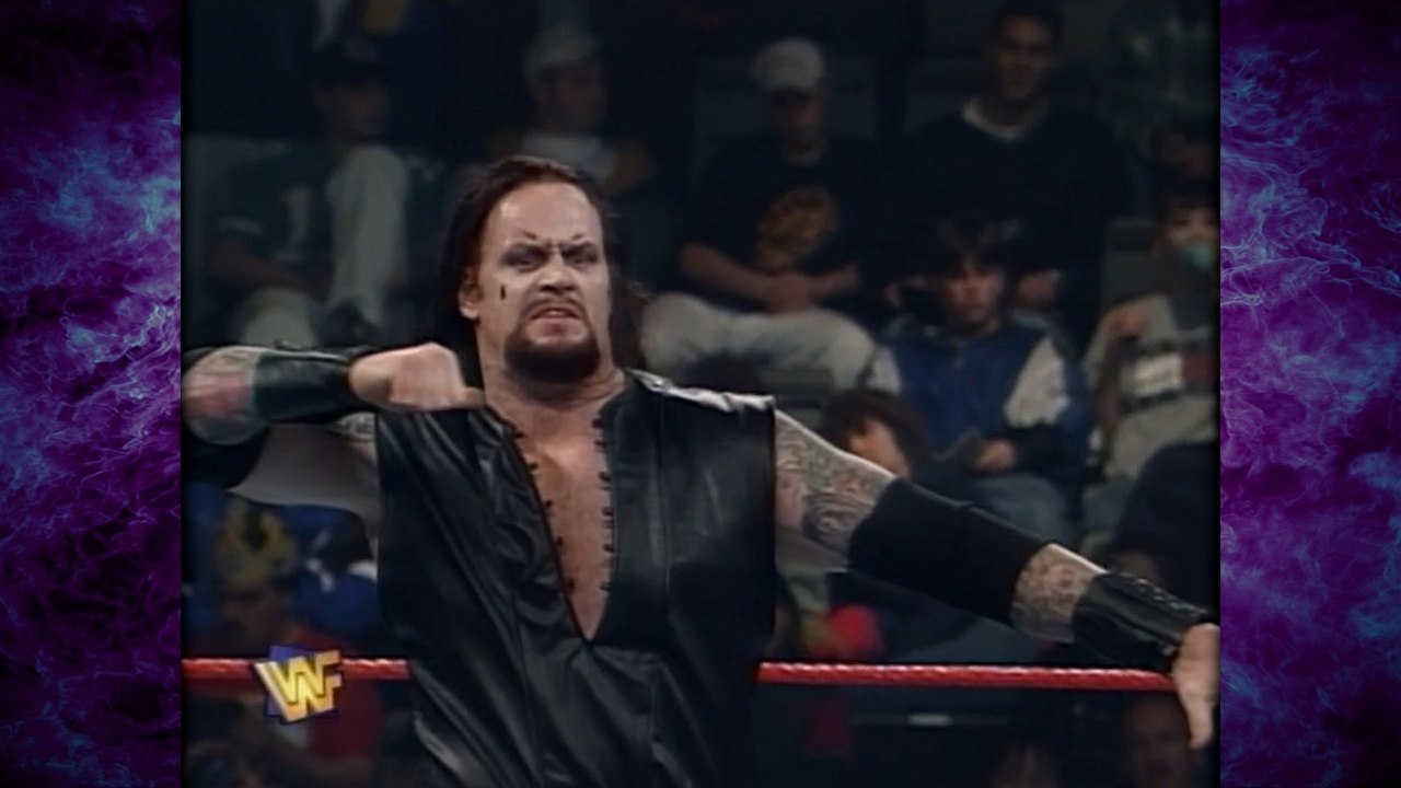 The Undertaker vs Mankind w/ Paul Bearer No Holds Barred Match 12/9/96 (2/2)