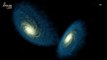 These Two Galaxies Are in a Cosmic Fight to the Death