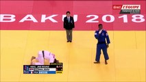 Parcours d'Aurélien Diesse (-90 kg), ChM de judo 2018