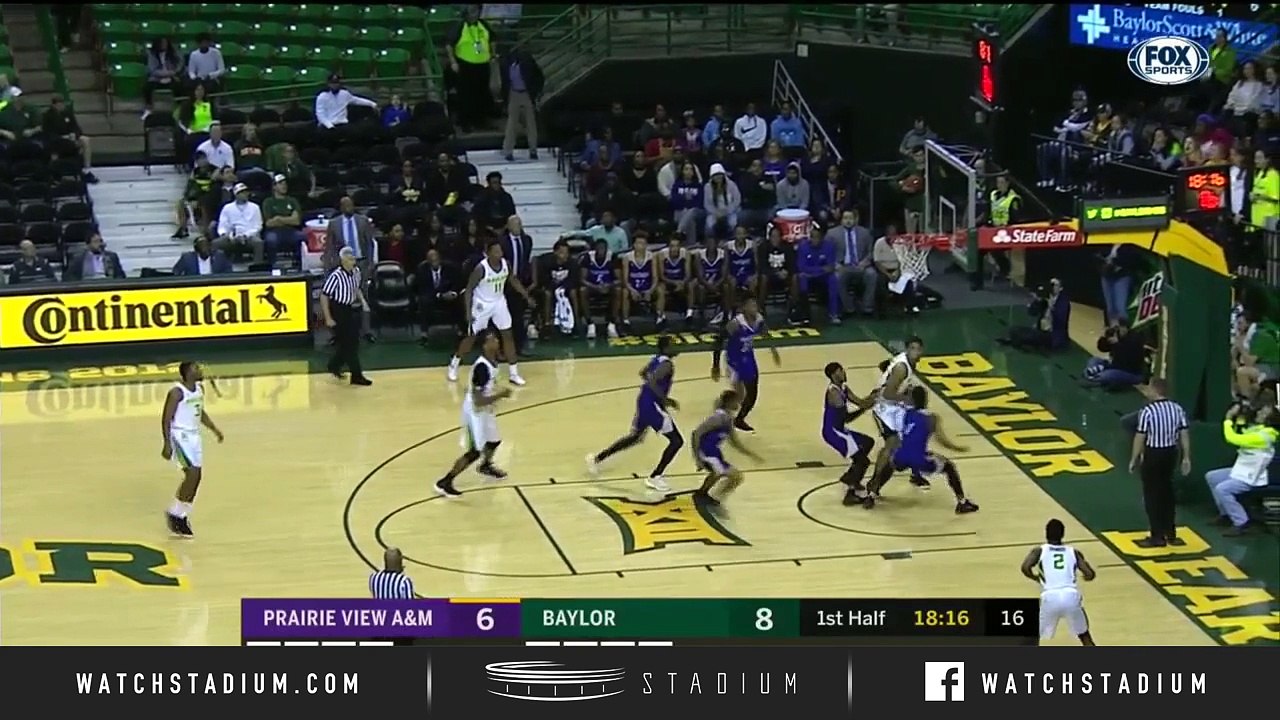 Prairie View vs. Baylor Basketball Highlights (2018-19)