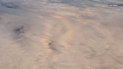 Astronaut Spots Rare 'Glory' From International Space Station