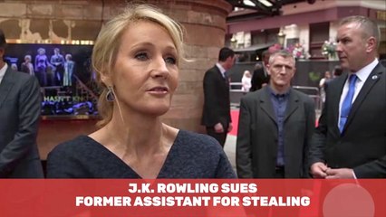 J.K. Rowling Sues Ex-Employee For Stealing