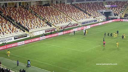 Yeni Malatyaspor-Trabzonspor dakika 51 gol Khalid Boutaib