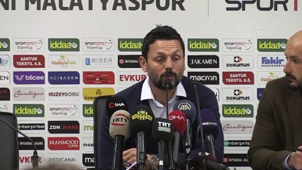 Evkur Yeni Malatyaspor-Trabzonspor maçının ardından - MALATYA