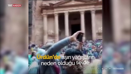 Ürdün'de sel: 1 ölü, 3 kayıp