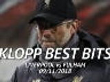 Watch Fulham over ninety minutes, not Match of the Day highlights - Klopp's best bits