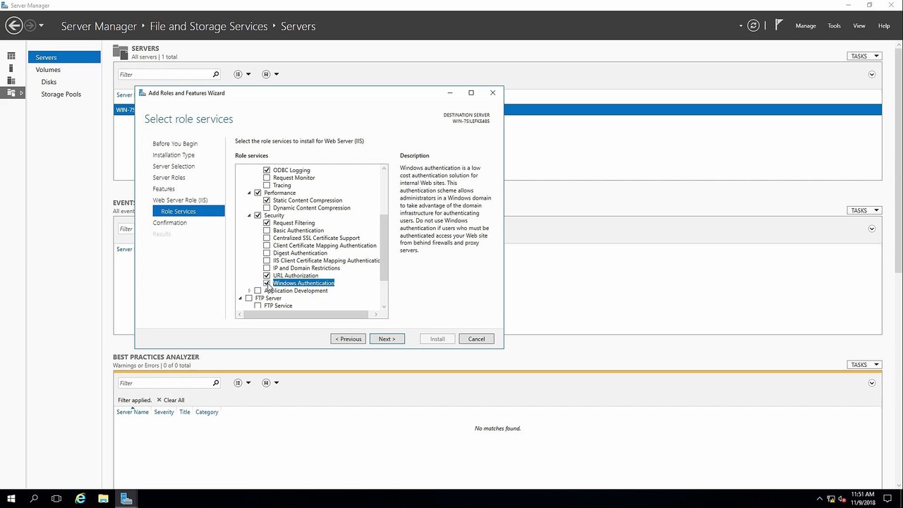 Windows Services - Install and Remove Features