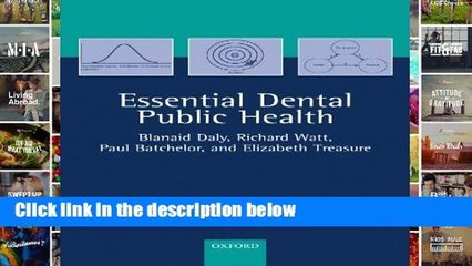 D.O.W.N.L.O.A.D [P.D.F] Essential Dental Public Health [E.B.O.O.K]