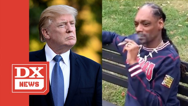 Snoop Dogg Smokes A Blunt In Front Of The White House & Says F*ck Donald Trump