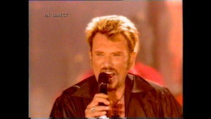 Johnny Hallyday "Je veux te graver dans ma vie" Parc des princes 2003