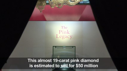 Rare pink diamond aims to make $50 million