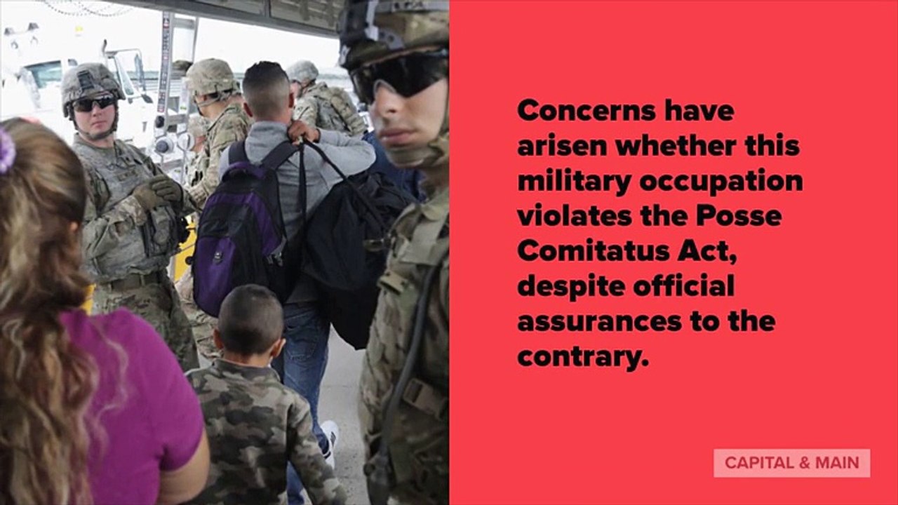 Central American Caravan: Militia Members Head For The Border