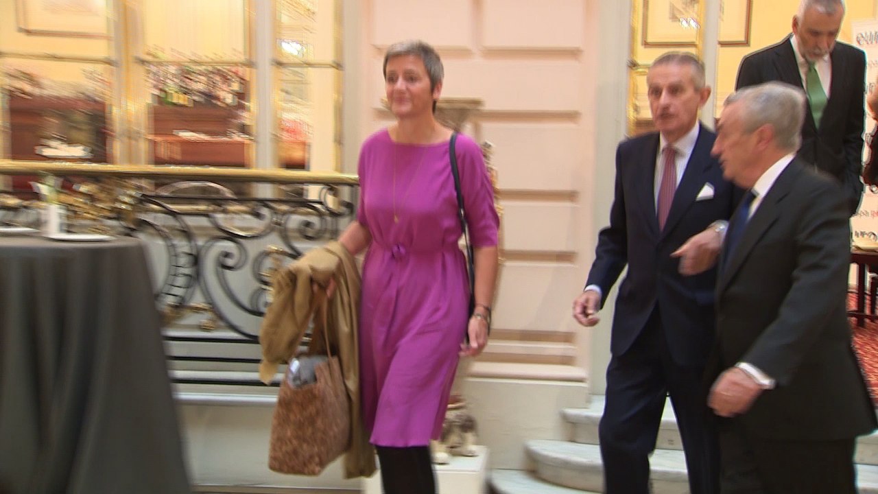 Vestager prevé una "reacción en el mercado" por el IAJD