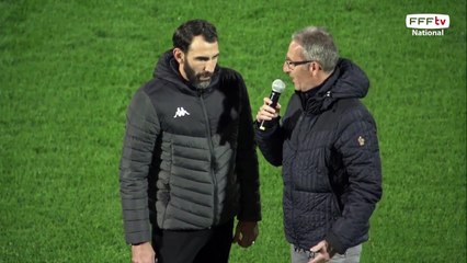 Interview entraineur de Quevilly