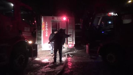 Hatay'da Plastik Boru Fabrikasında Yangın