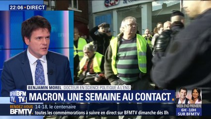 Emmanuel Macron : Une semaine de contact