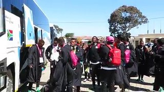 2018 COSAFA THIRD&FOURTH PLACE PLAYOFFZambia Vs UgandaKickoff: 15:00 hoursVenue: Wolfson StadiumThe Zambian team has made their trademark musical entry wi