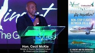Audio of remarks by the Minister of Tourism, Sports and Culture, Hon. Cecil McKie. His remarks were delivered on Monday 26th February, at the official SVG launc