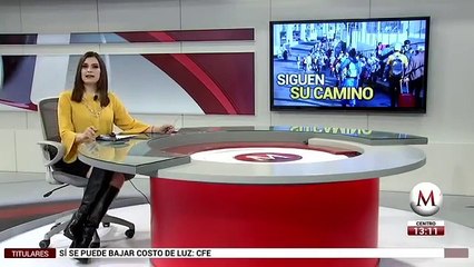 Migrantes comienzan a llegar a la Mexico-Queretaro