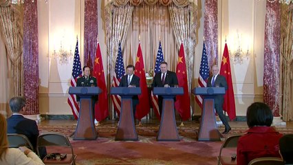 미중 외교안보대화, 北비핵화·무역 논의...관계개선 시동 속 신경전 / YTN