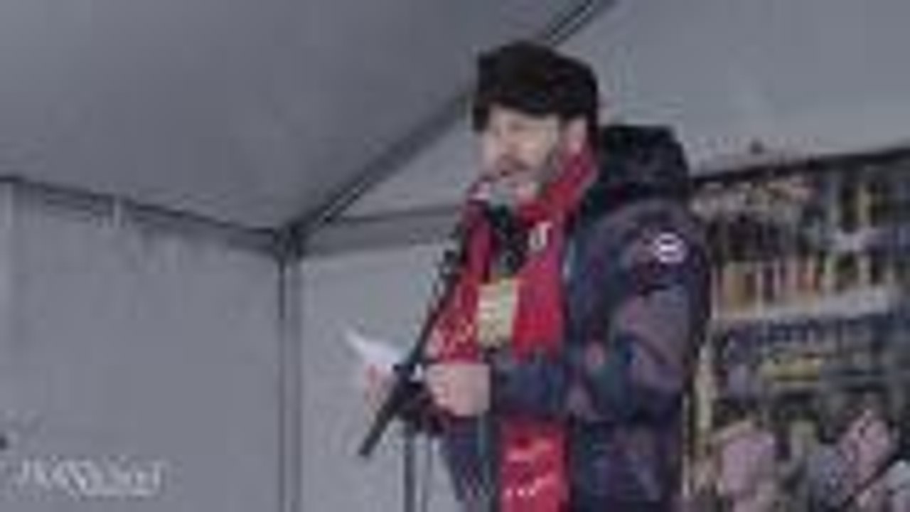 Nick Offerman Speaks at Respect Rally: "We Are Learning So Much About Our Ignorance" | Sundance 2018