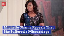 Michelle Obama's Book Reveals Miscarriage