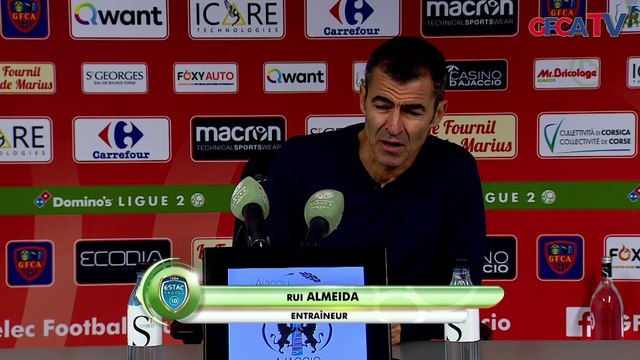 J14 - GFCA / ESTAC Troyes : les réactions des entraineurs Hervé Della Maggiore et Rui Almeida