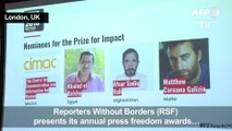 Press freedom award winners denounce Trump CNN move