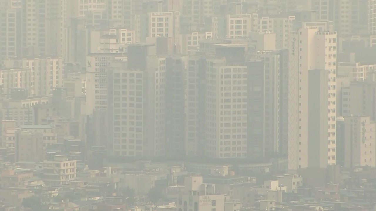 [날씨] 中 스모그 영향 미세먼지...내일 오후부터 약화 / YTN