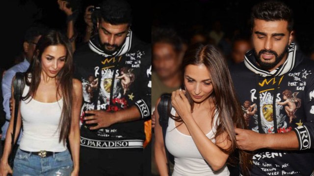 Malaika Arora visits Arjun Kapoor's house; Watch Video | FilmiBeat