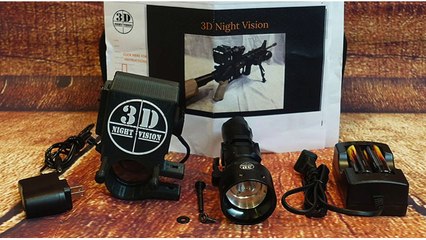 The Gamo TC-45 Tries on the 3D Night Vision and Takes on the Steel Gong!