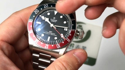 Tudor 一表难求【帝舵测评】劳力士儿子帝舵2018年最新款红蓝圈GMT碧湾系列，搭载强悍的机芯The latest red and blue circle GMT Biwan Series in 2018, equipped with powerful mandrels, is the Rolex Son Dirudder.