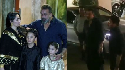 Sanjay Dutt ABUSING media captured on Camera; Watch Video | FilmiBeat