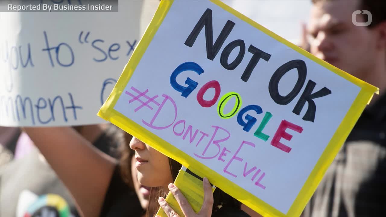 Google Walkout Protests Discrimination And Sexu...