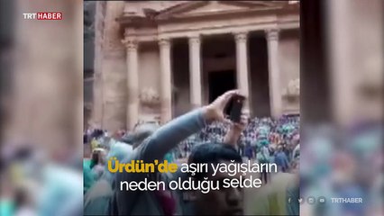 Ürdün'de sel: 1 ölü, 3 kayıp