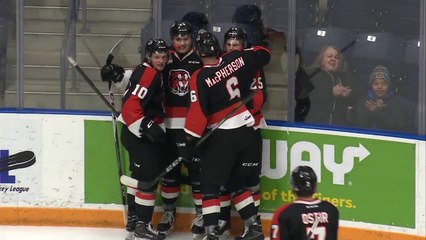 Saskatoon Blades 3 at Medicine Hat Tigers 1