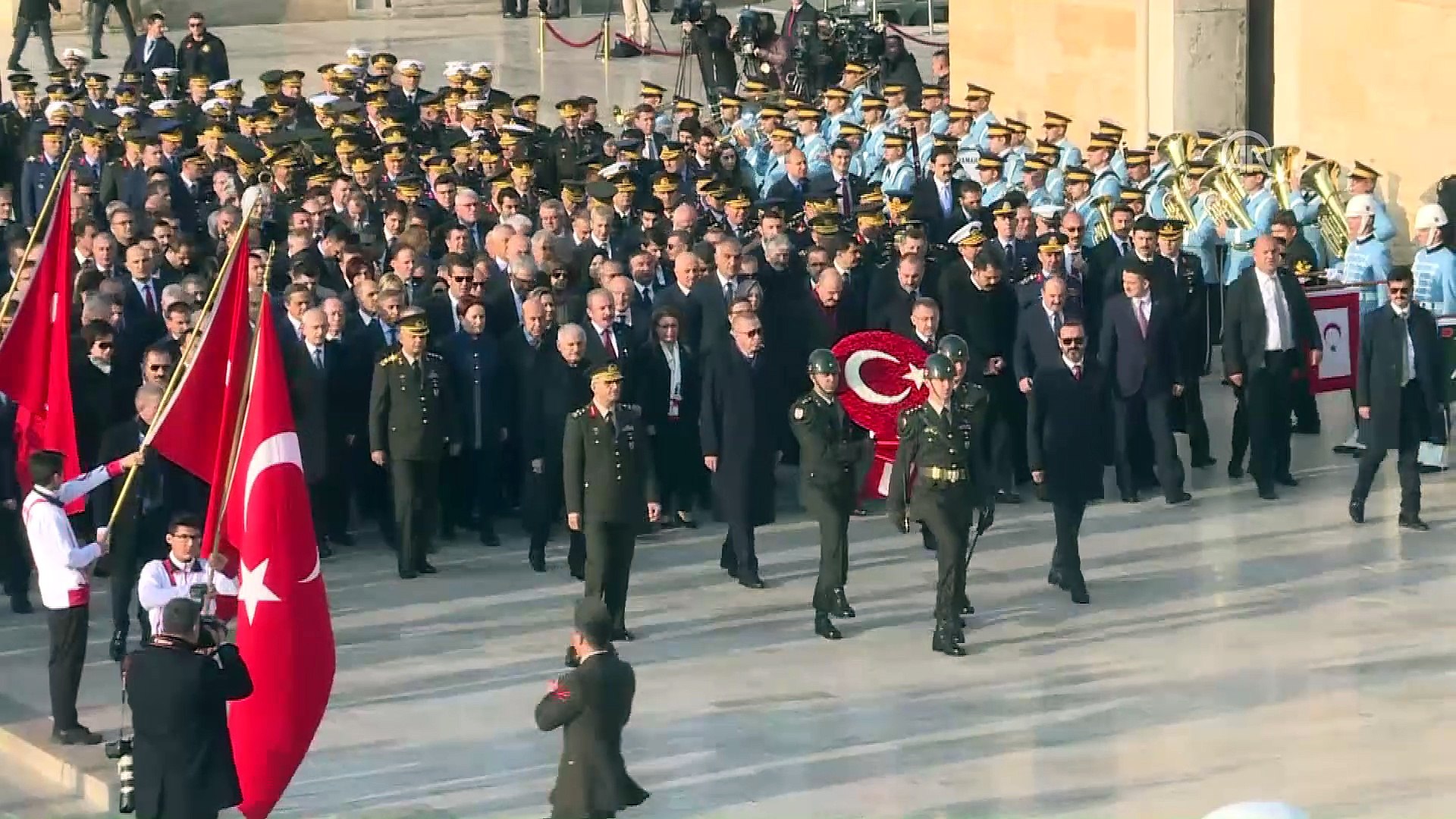 10 Kasım Atatürk'ü Anma günü - Anıtkabir (2) - ANKARA - Dailymotion Video