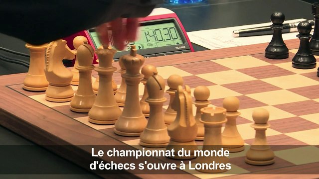 Le championnat du monde d'échecs s'ouvre à Londres