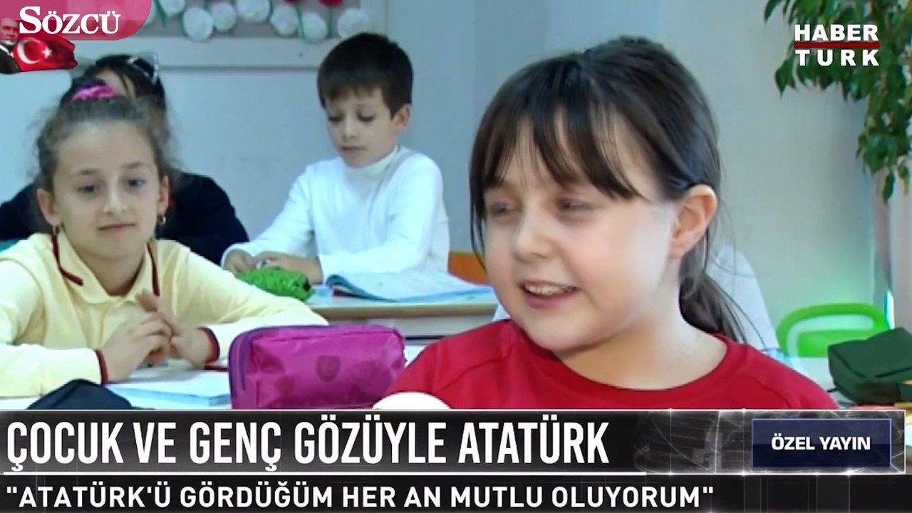Çocuklar ve gençler 10 Kasım ile ilgili duygularını dile getirdi