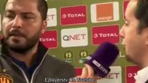 شاهد بكاء معين الشعباني مدرب الترجي بعد الفوز بدوري ابطال افريقيا امام الاهلي وانفعال وائل جمعة