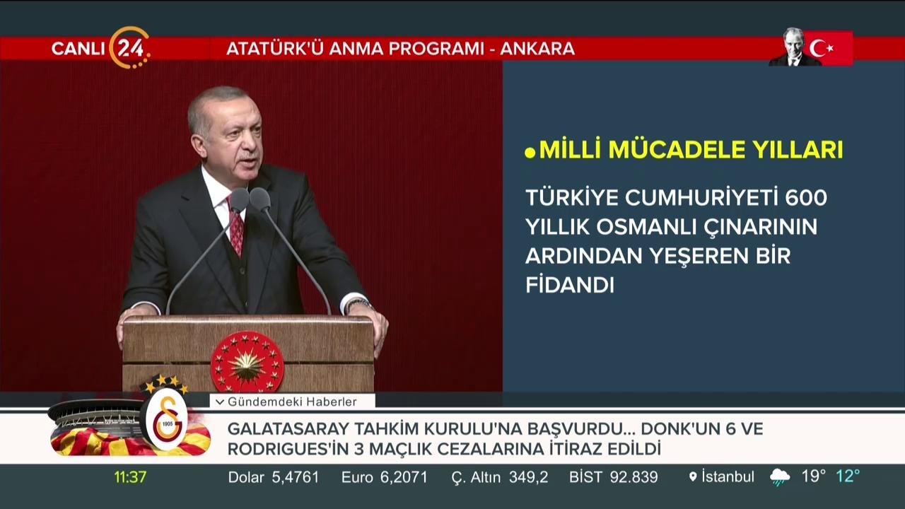 Erdoğan: Bize yalan söyleyen bir tarih anlatıldı, öğretildi