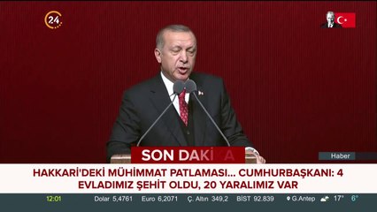 Hakkari'deki mühimmat patlaması