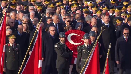 Cumhurbaşkanı Erdoğan, Anıtkabir'de