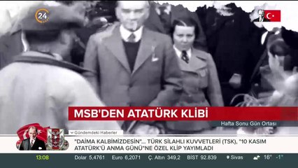MSB'den Atatürk klibi